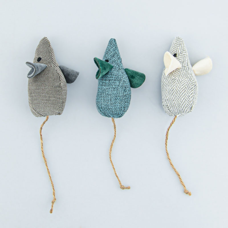 Jouet pour chat 3 souris