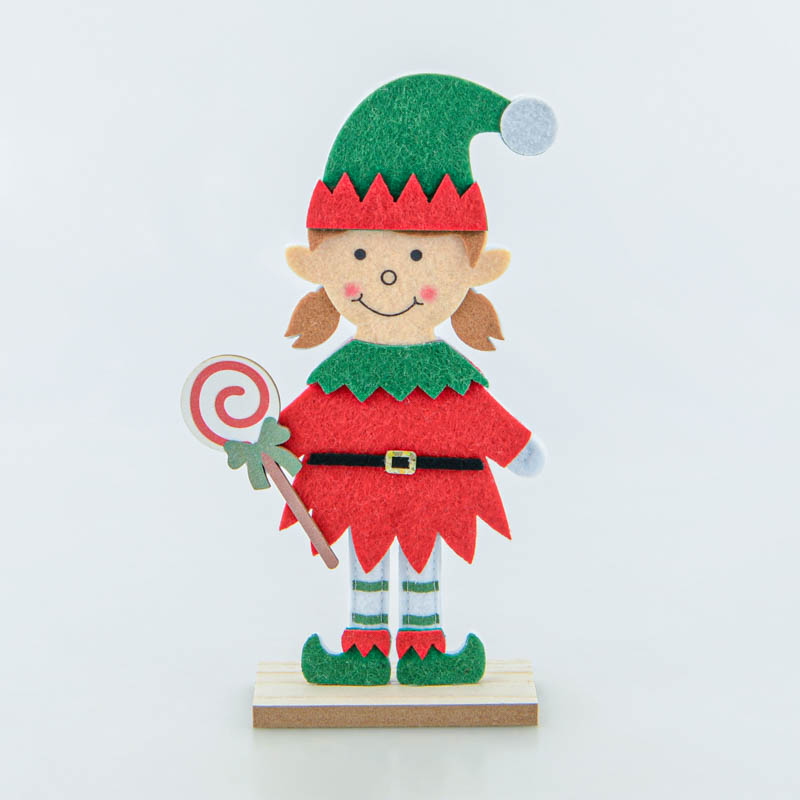 Lutin fille en 2D à poser 