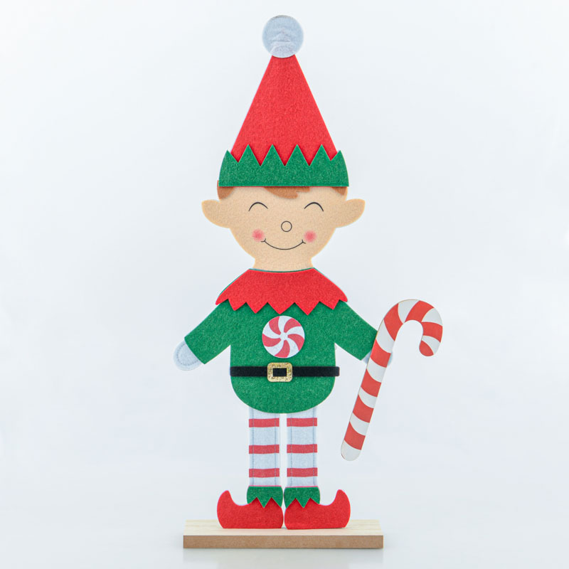 Lutin garçon en 2D à poser 