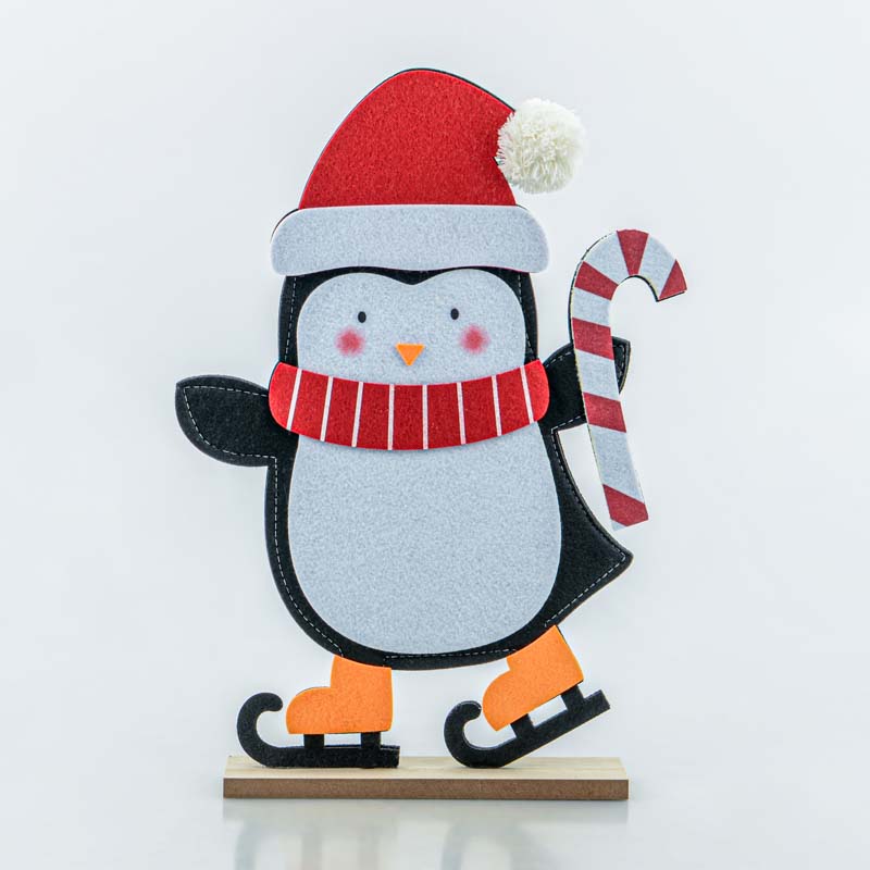 Pingouin en 2D à poser 
