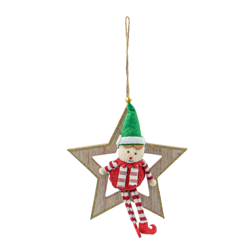 Lutin à suspendre étoile 