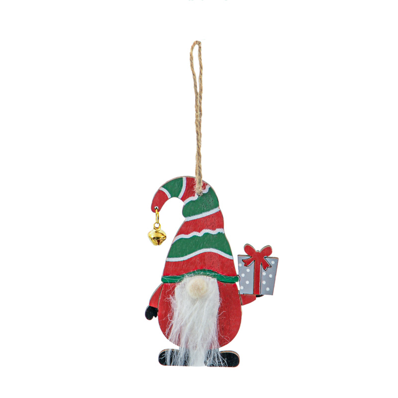 Gnome grelot à suspendre 'Christmas Time'