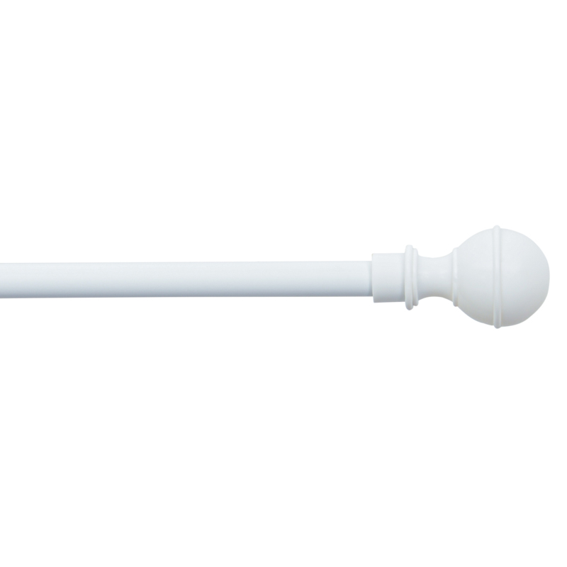 Kit extensible 'Boule' noir brossé argent