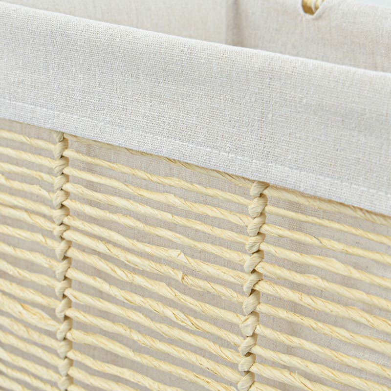 Coffre à linge 'Cottage Chic'