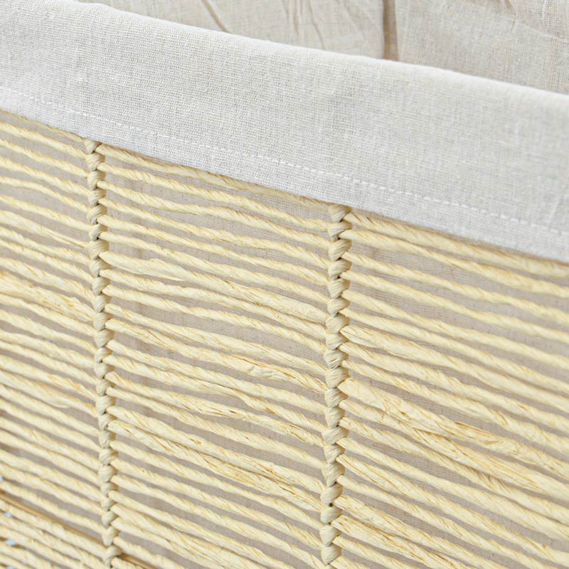 Coffre à linge 'Cottage Chic'