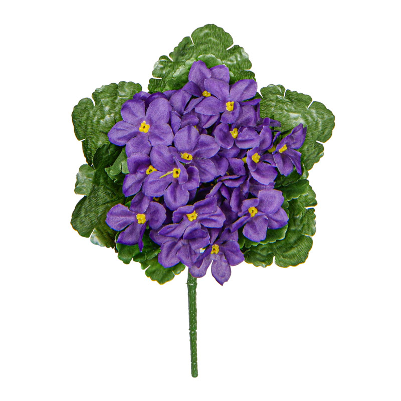 Mini bouquet de violettes blanc