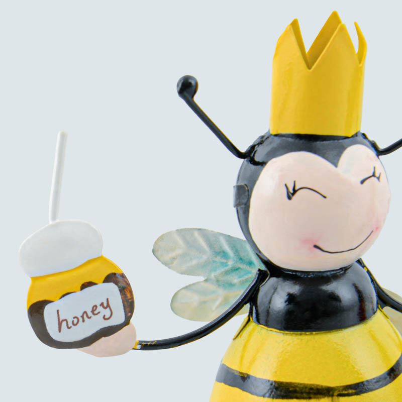 Abeille décorative en métal