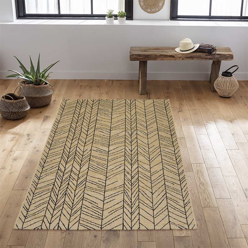 Tapis tissé plat 