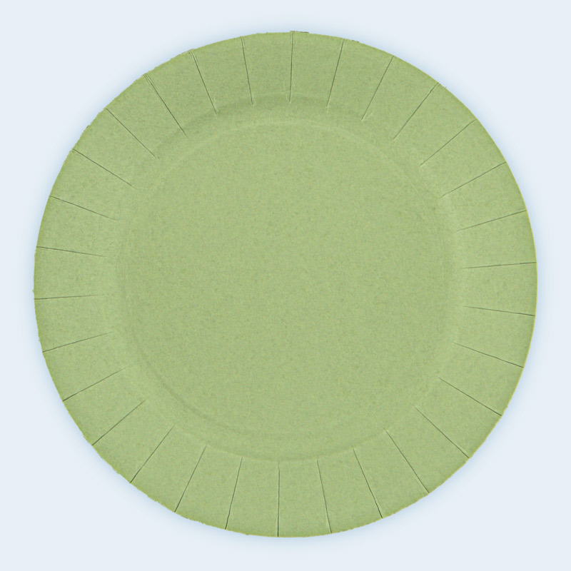 Set Vaisselle Jetable Vert Sauge & Or - 25 Personnes - Assiettes, Gobelets, Serviettes, Pailles - Thème Élégant