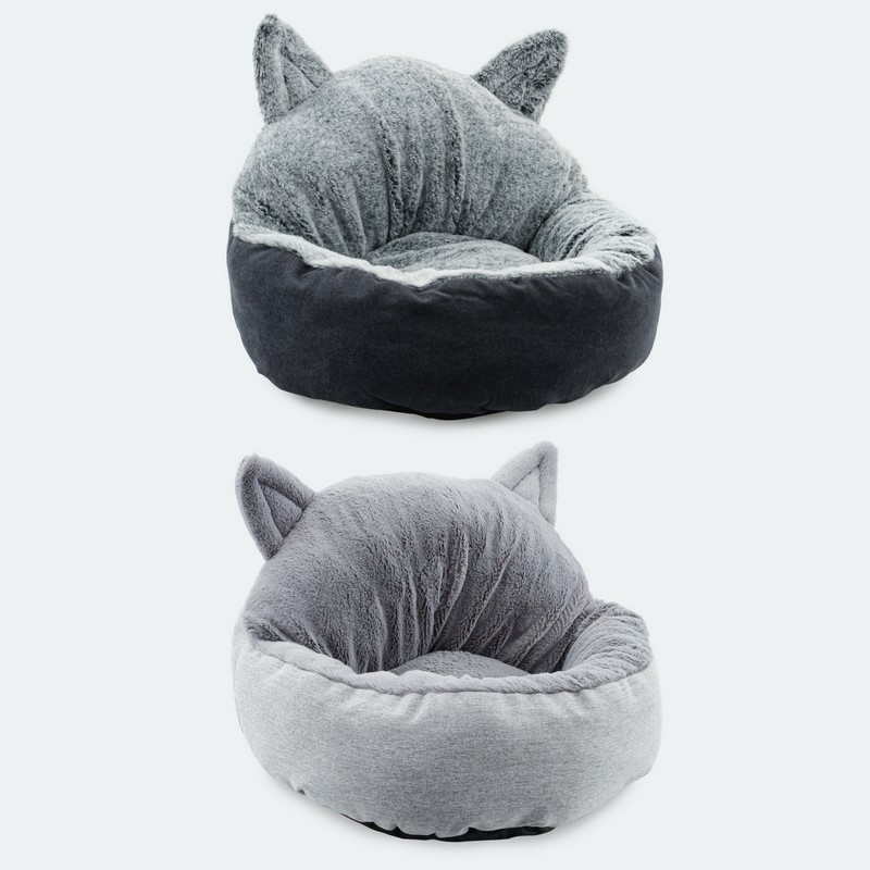 Panier pour chat avec oreilles