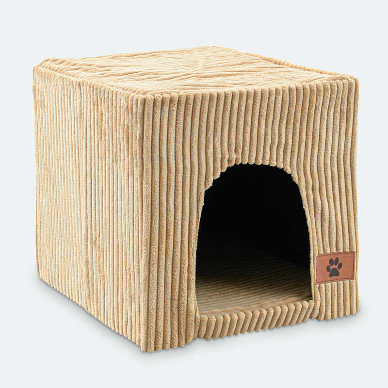 Niche pour animaux velours 