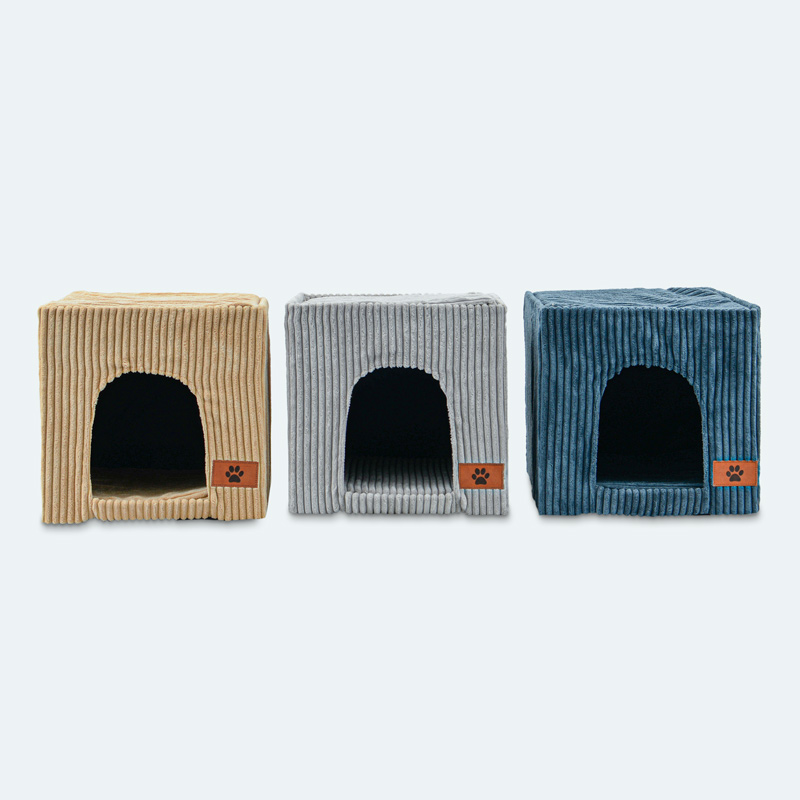 Niche pour animaux velours 