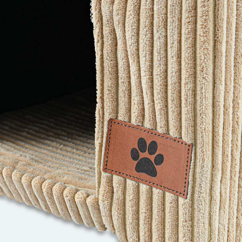 Niche pour animaux velours 