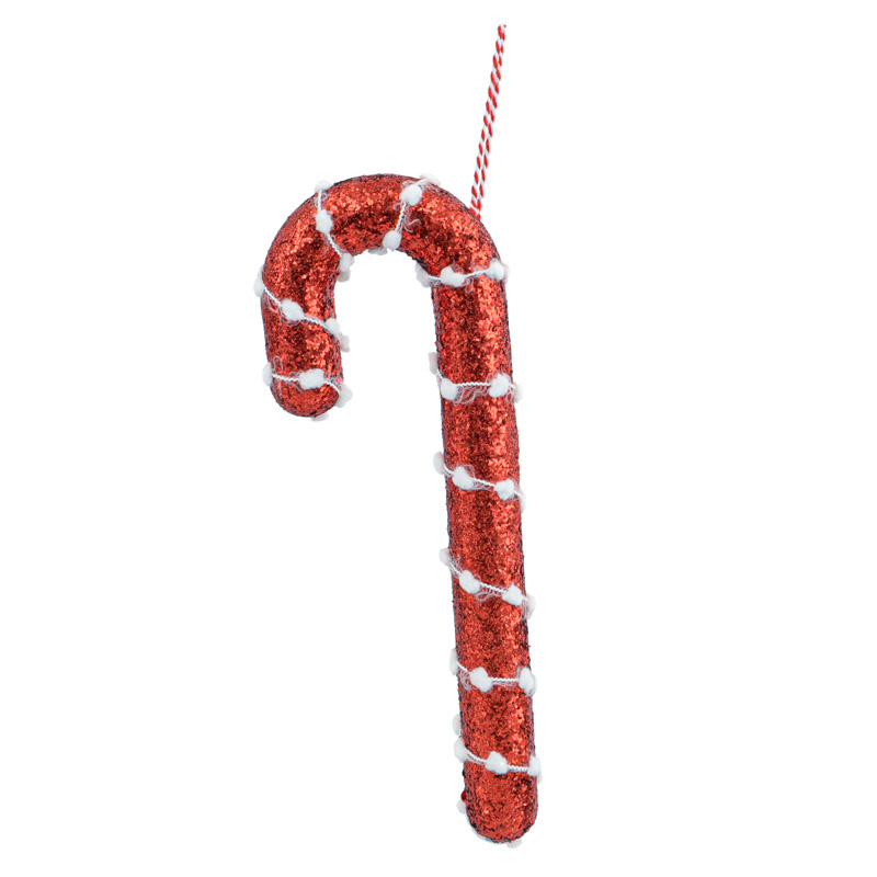 Canne décorative  rouge 