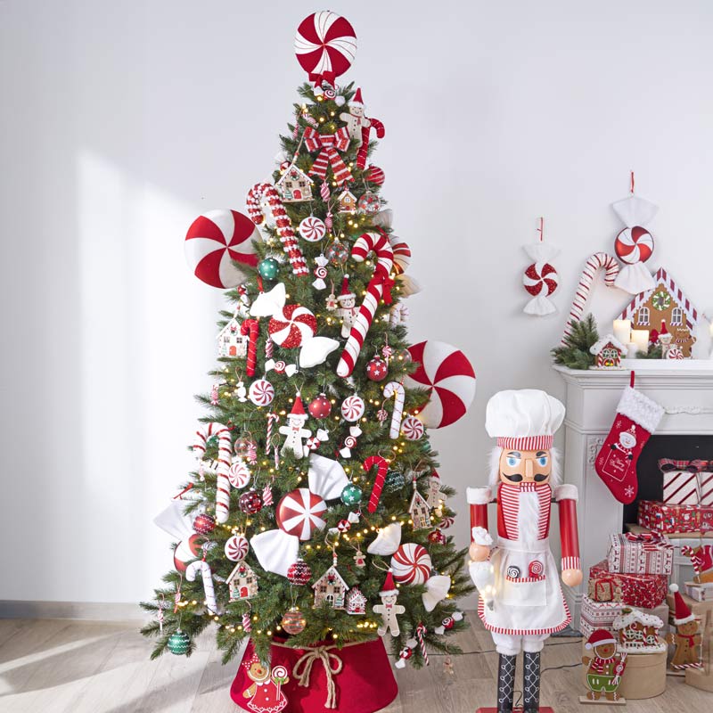 Canne décorative  blanche