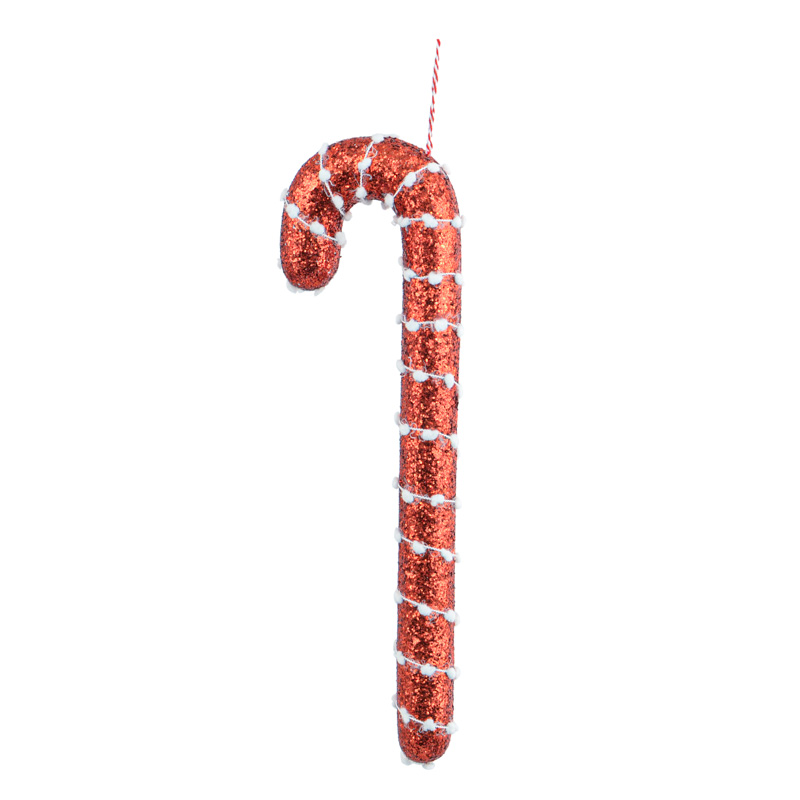 Canne décorative rouge 