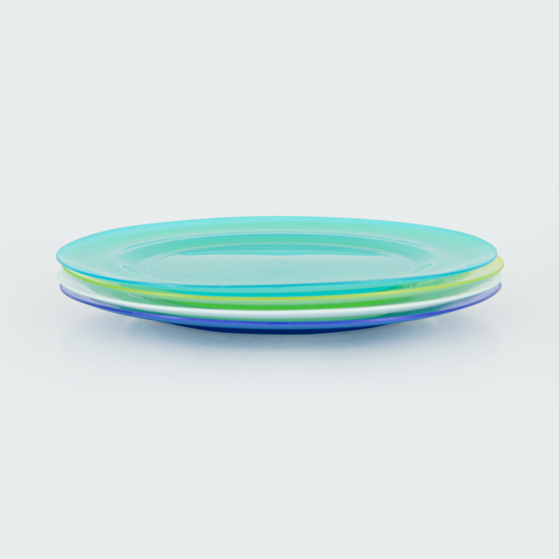 Lot de 4 petites assiettes