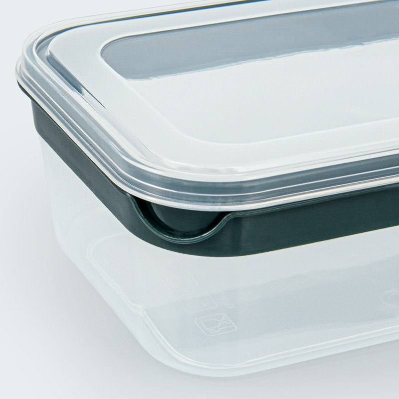 Lot de 5 boîtes alimentaires avec couvercles