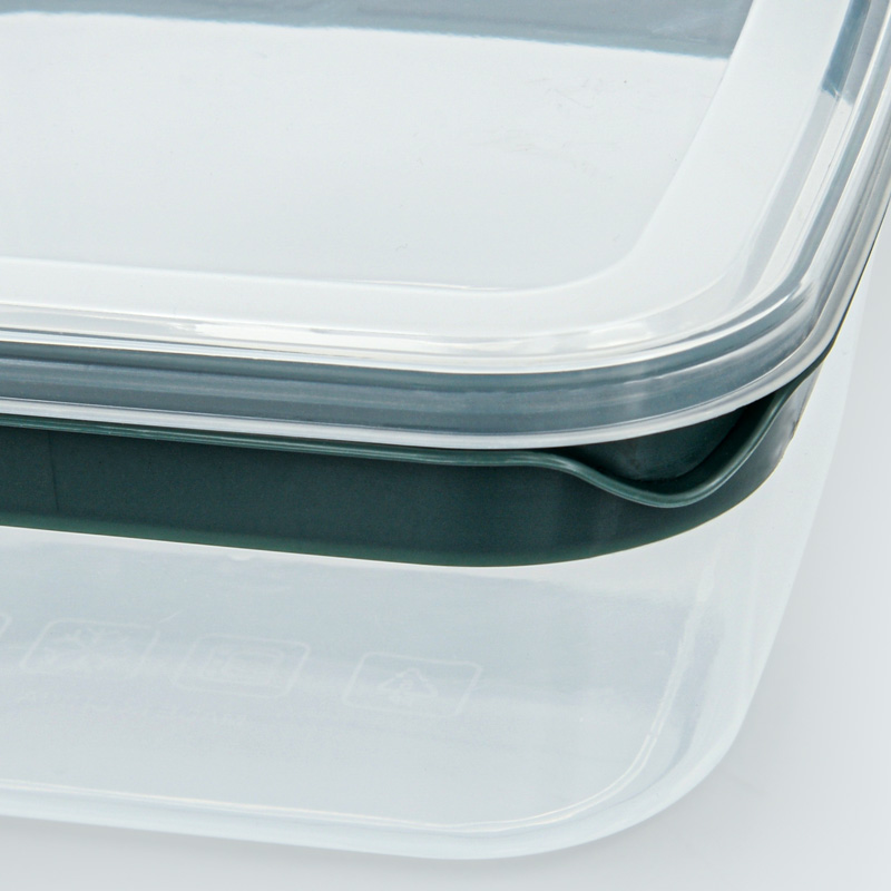 Lot de 5 boîtes alimentaires avec couvercles