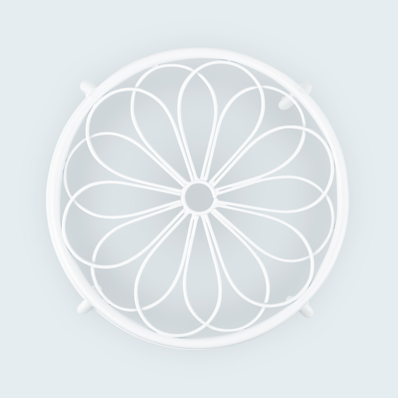 Porte-plante 'Floraly' blanc