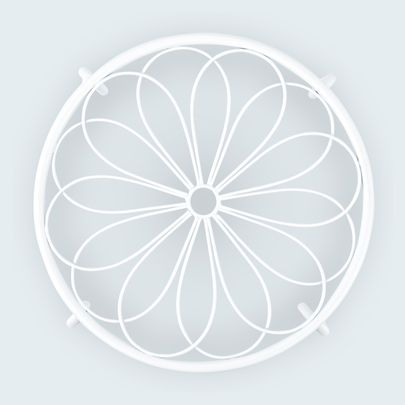 Porte-plante 'Floraly' blanc