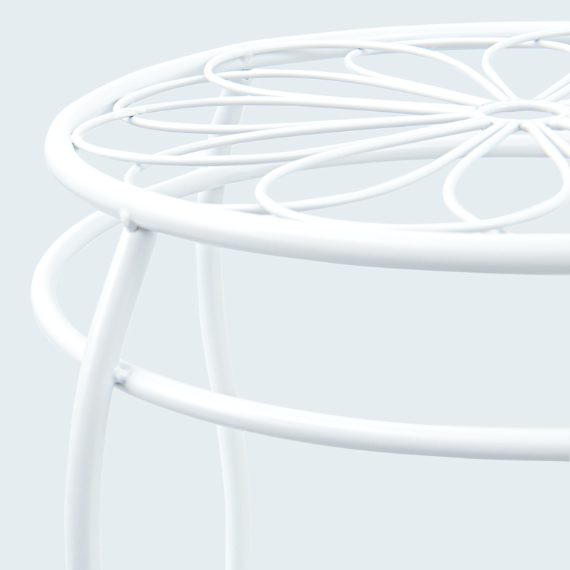 Porte-plante 'Floraly' blanc