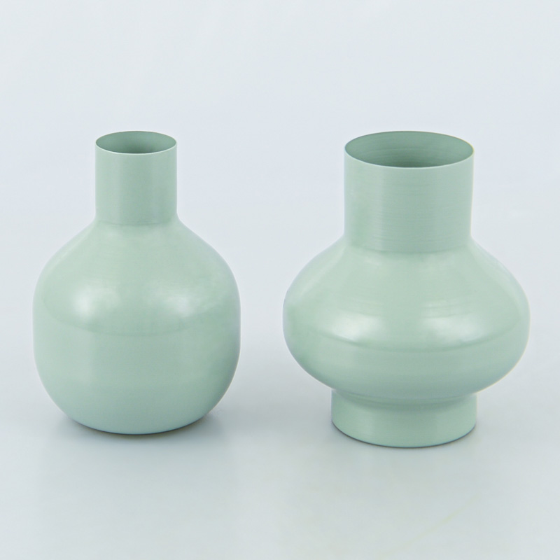 Vase 'Obus' vert 