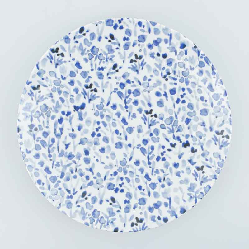 Assiette plate 'Lobelia'