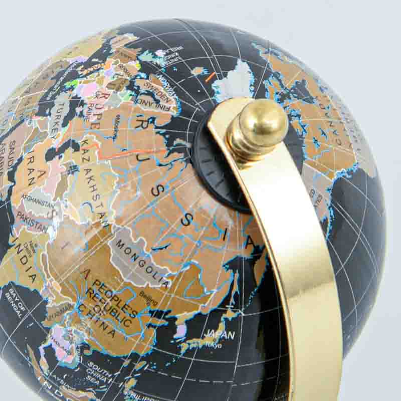 Mappemonde noire