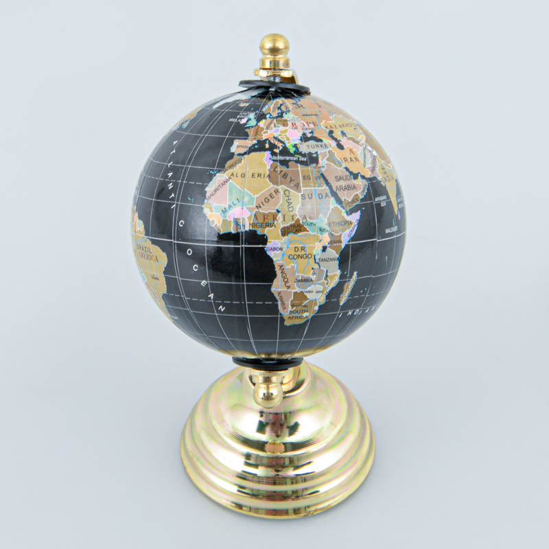 Mappemonde noire