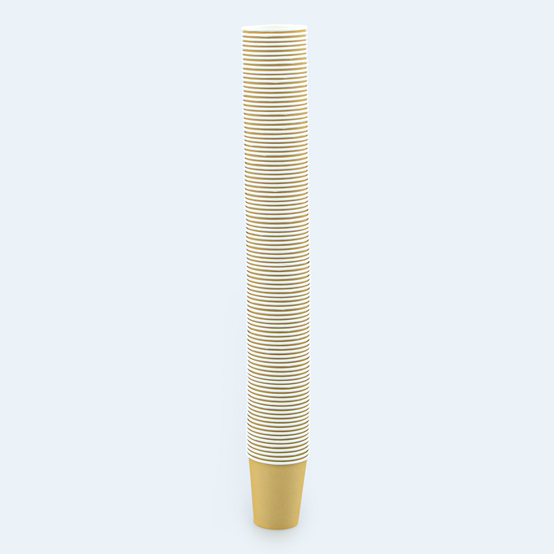 Lot de 100 gobelets en carton 