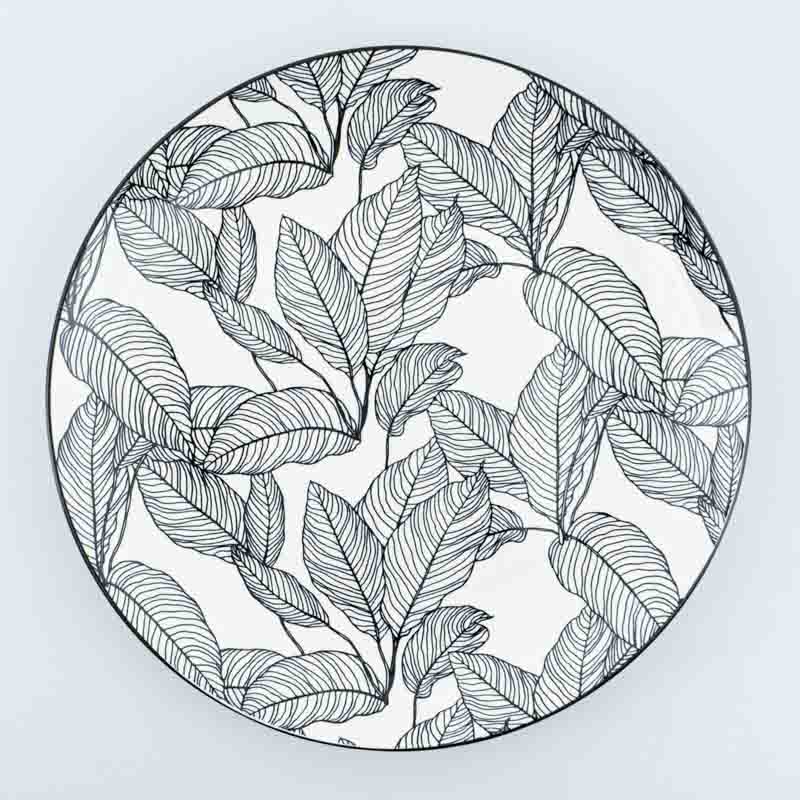Assiette plate 'Lalia' 