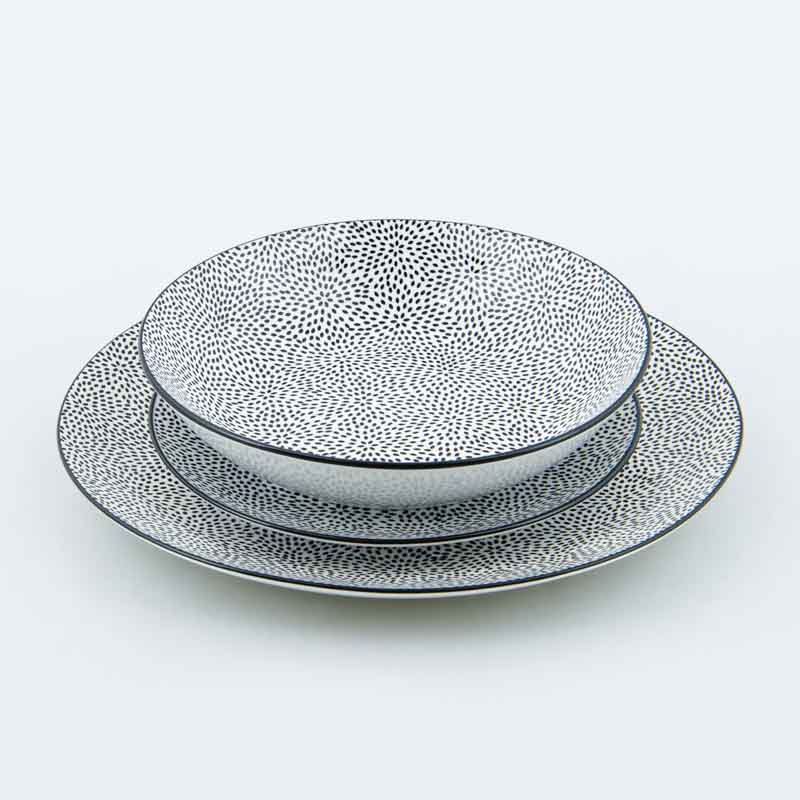 Assiette plate 'Ixia' 