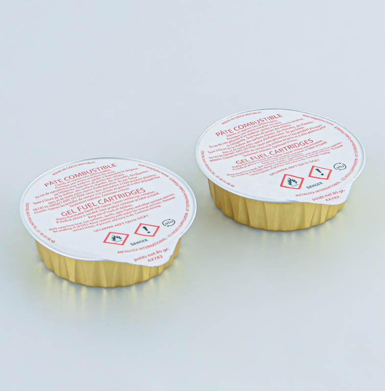 Lot de 2 pâtes combustibles pour fondue 