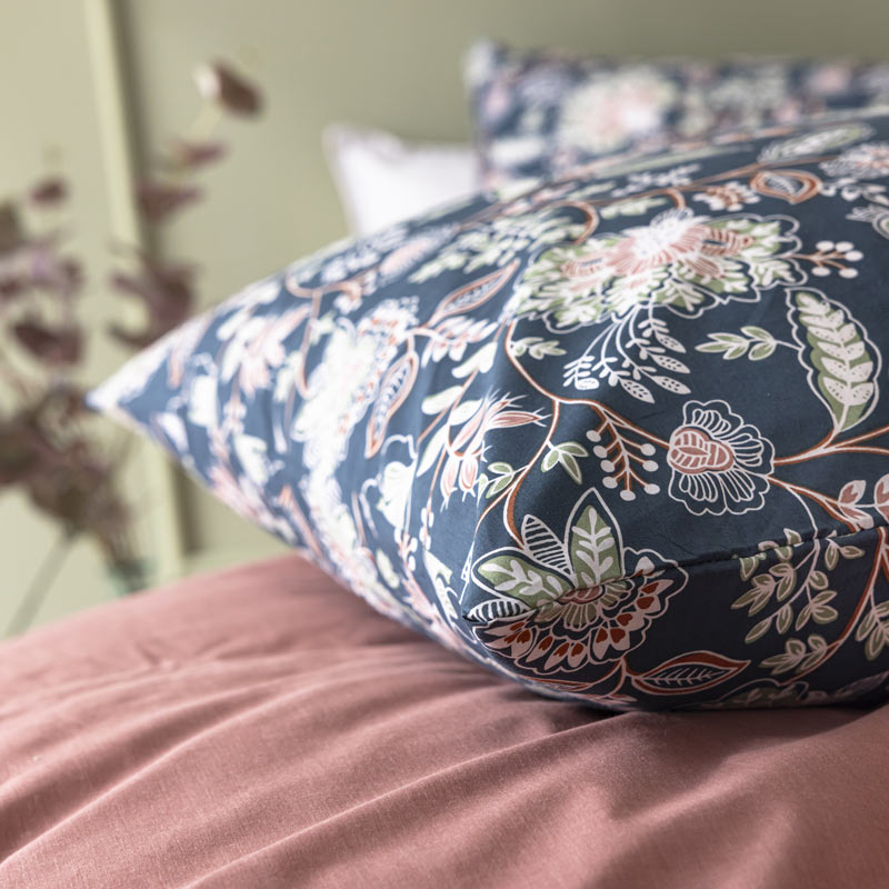 Parure de lit 'Indila' bleue