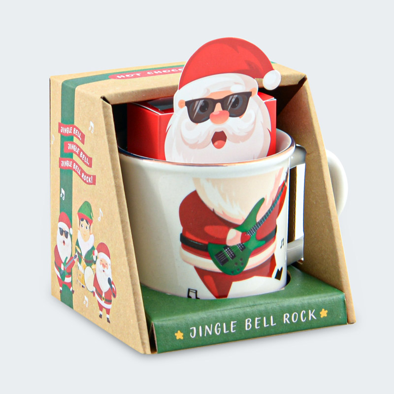 Mug de Noël - Chocolat chaud en attendant le Père Noël