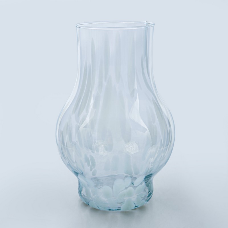 Vase 'Aby' blanc mat