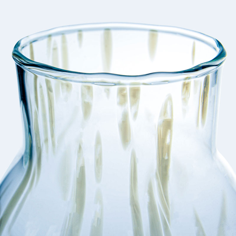 Vase 'Samy' blanc mat