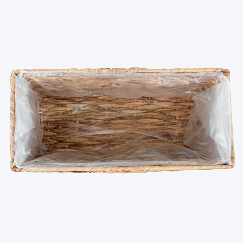 Cache-pot rectangulaire sur pied