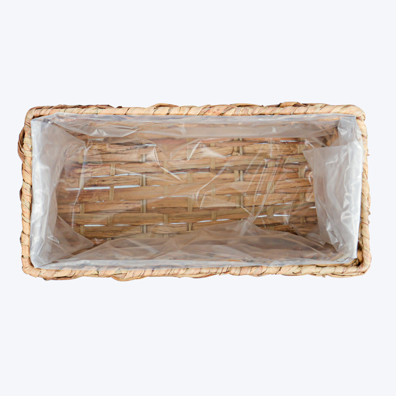 Cache-pot rectangulaire sur pied