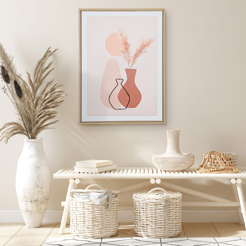 Photo imprimée sur toile SAUGE 28x28cm