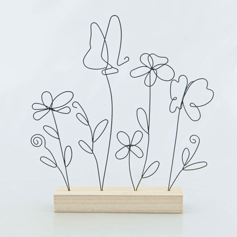 Déco à poser fleurs 
