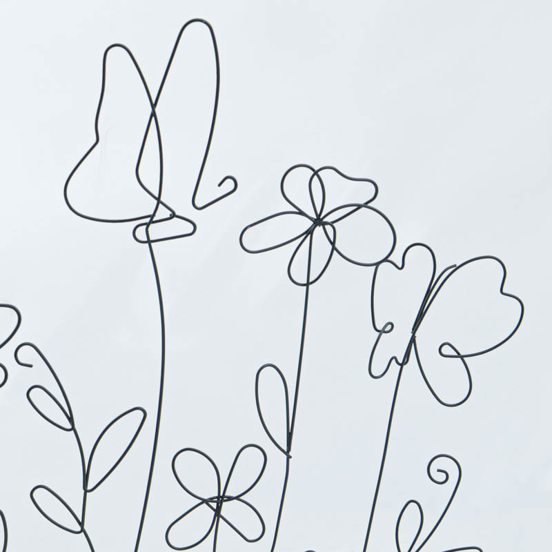 Déco à poser fleurs 