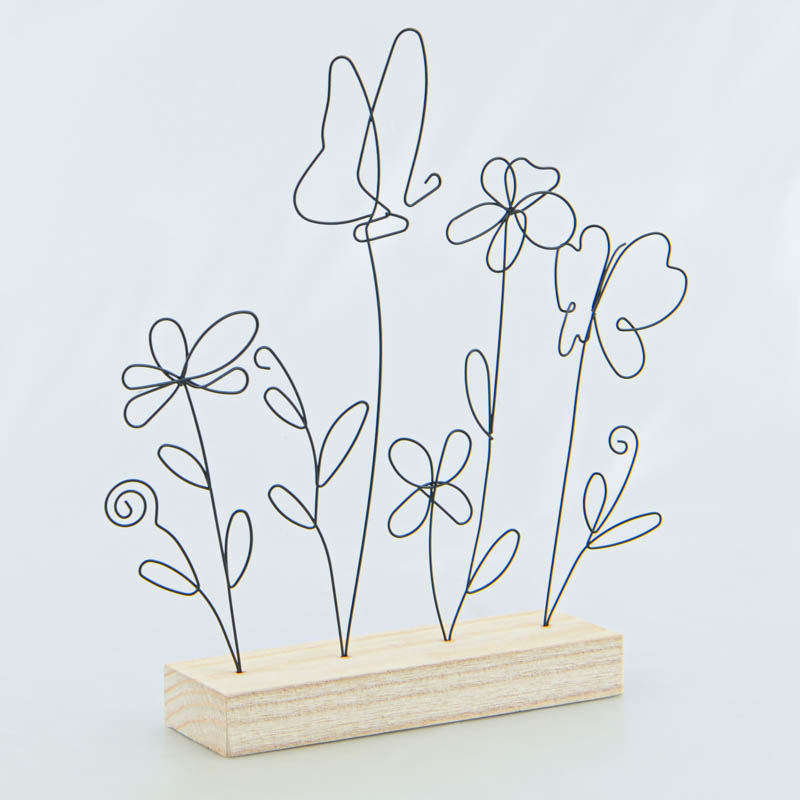 Déco à poser fleurs 