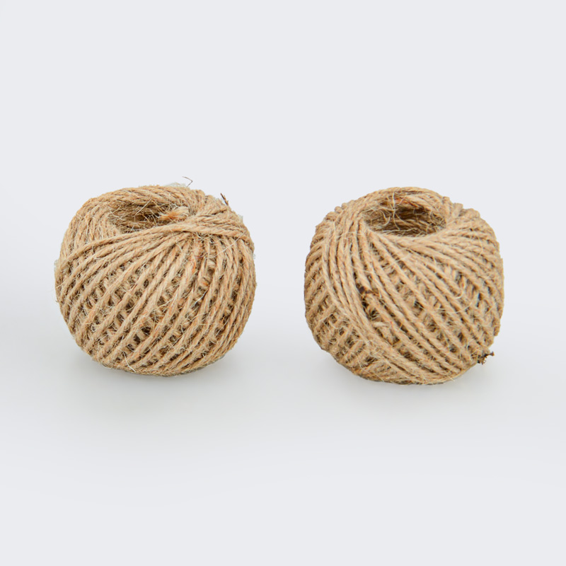 Lot 2 bobines de ficelle en jute