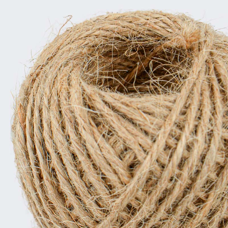 Lot 2 bobines de ficelle en jute