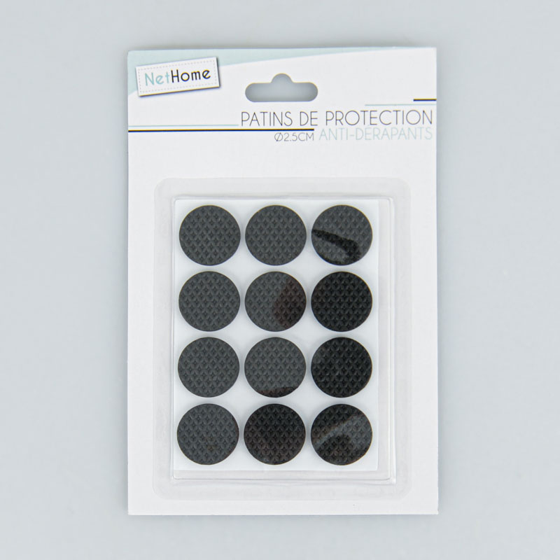 Lot de 12 patins de protection 