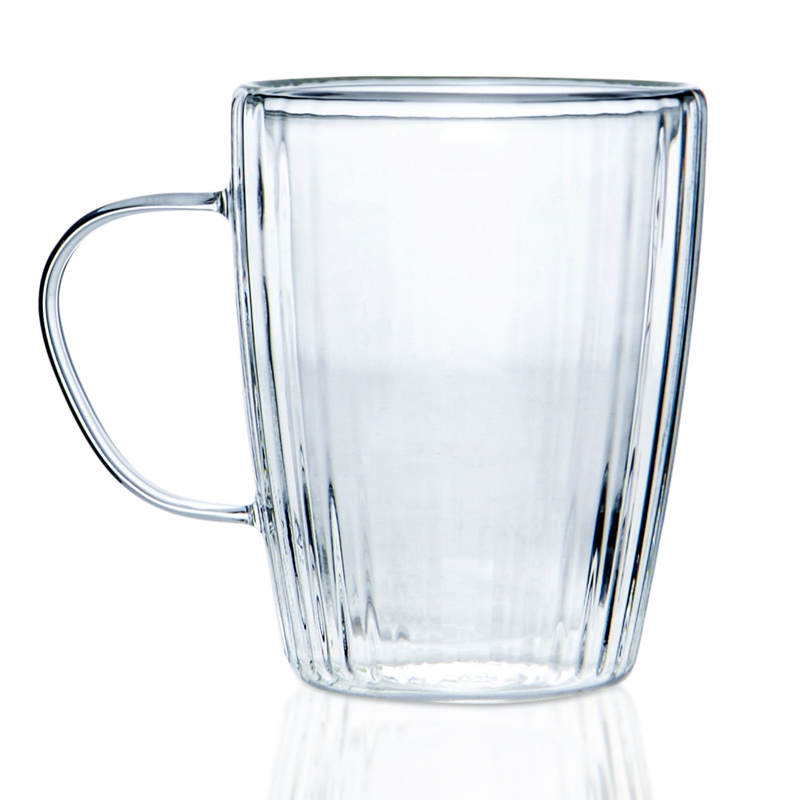 Mug strié double paroi 
