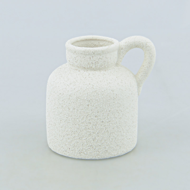 Grand Vase Vintage Avec Anse – Céramique – Occasion