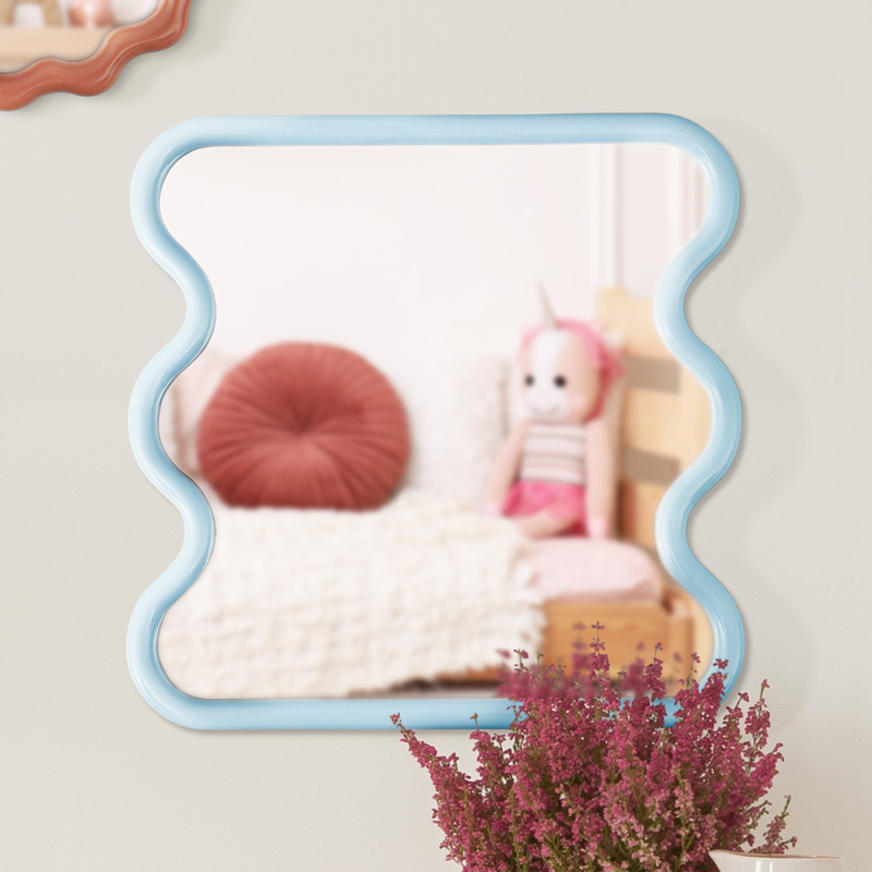 Miroir bleu 'Idyllic'